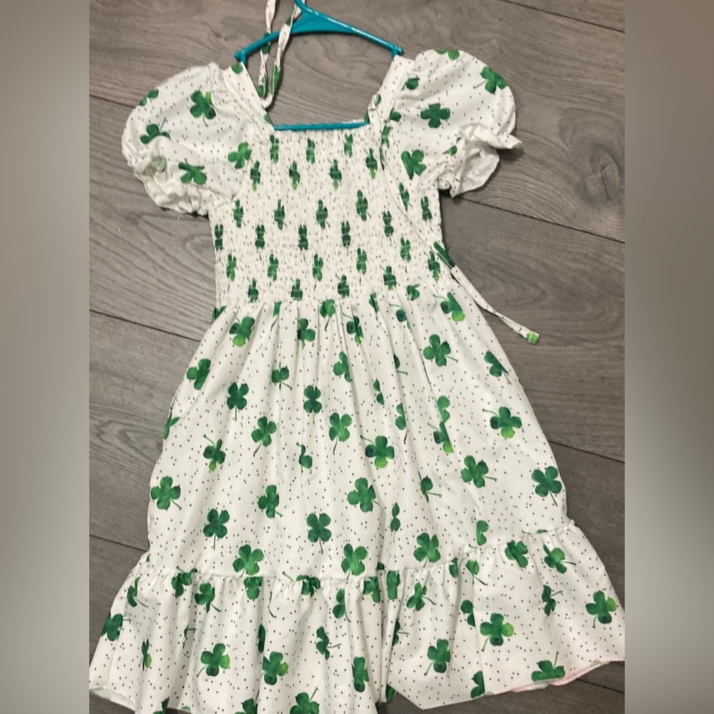 Saint Patricks day girls dress